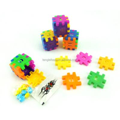 China TC-015 Natural Intelligence Building Block Toy Candy DIY Candy for sale