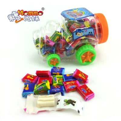 China BG-008 Normal Tattoo Bubble Gum In The Car Bottle Stick Free Chewing Gum for sale