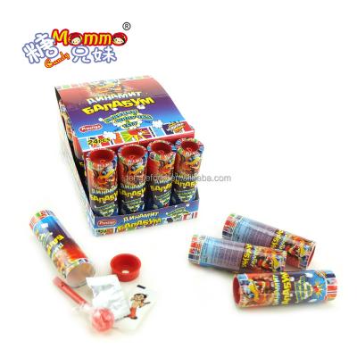 China Natural Popping Candy And Tattoo In PC-004 Firecracker Bottle Lollipop Stick for sale