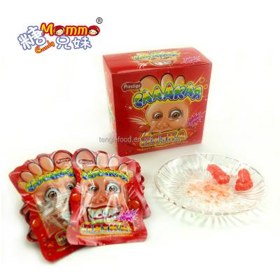 China Natural Hot Product Popping Candy With PC-005 Foot Lollipop for sale