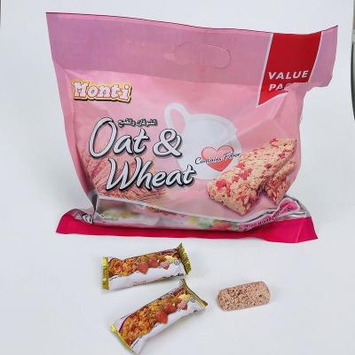 China New Product Natural Chocolate Flavor Oatmeal Cookie Snack Original Oatmeal Choco Strawberry Flavor for sale