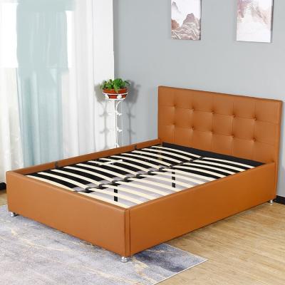 China Sale Futuristic Sex Tufted Free Sample Luxury King Size Bed Frame for sale