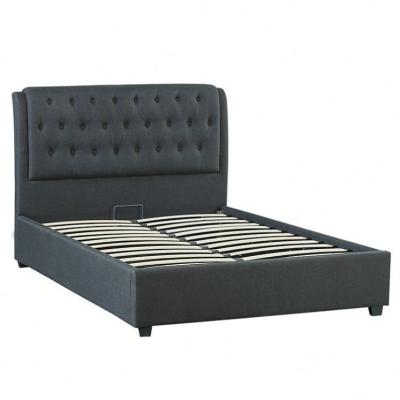 China Balanced headbord& Footboard Free Sample King Platform Bed With Full Size Storage Under Base for sale