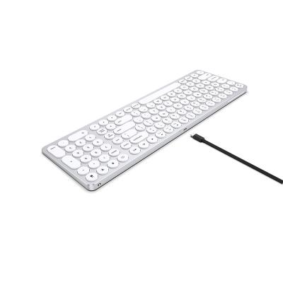 China 5V-12V Plug Multifunctional Portable Cheap Tablet PC Anti-ghosting Factory Supply Type-C Keyboard For Sale for sale