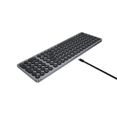 China 5V-12V Plug Hot Selling Anti-ghosting Multifunctional Portable Durable Type-C Laptop PC Keyboard For Sale for sale