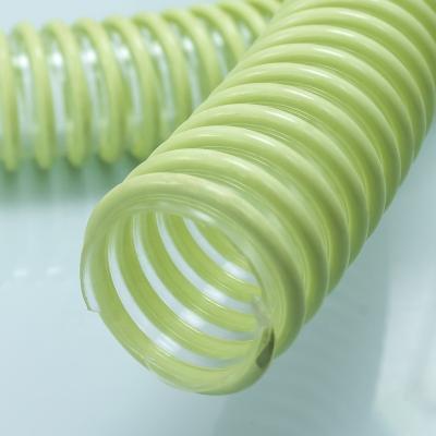 China Industry PU Soft Pipe Hard Plastic Tube And Reinforced Pattern With Highly Flexible And Smooth Inner Well for sale