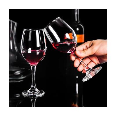 China Modern Single Wine Glasses Wholesale Cheap Good Quality Modern Wine Glass Tall Wine Glasses for sale