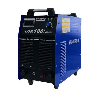 China Construction Material Stores RILAND LGK-100IJ Industrial Grade Standard Inverter DC Air Plasma Cutter 3 Phase 380V AC Plasma Cutting Off Power Supply Te koop