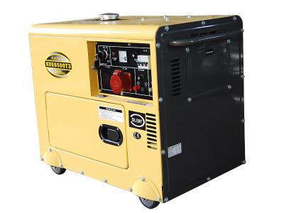 China 15L Fuel Tank Miniature Diesel Generator KDE6500T3 With Digital Control Panel for sale