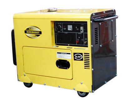 China Low Oil Alarm System Small Quiet Diesel Generator Set With KA188F Engine for sale