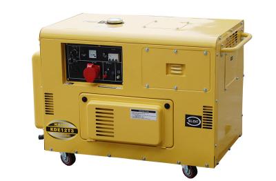 China 50HZ Triple Phase Small Diesel Generators For Home Backup , 10kva Silent Diesel Generator for sale