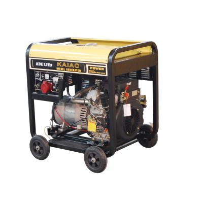 China 13.7A Professional 10000 Watt Diesel Generator Open Frame CE ISO Certification for sale