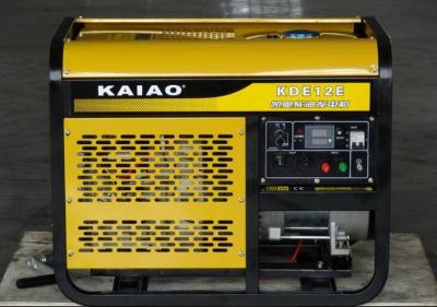 China 3000 rpm Double Cylinder 10Kw Diesel Generator , Open Type Diesel Generator for sale