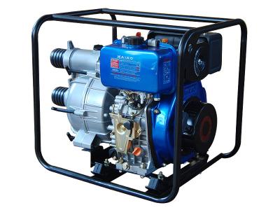 China 3600 Rpm Diesel Motor Operated 3'' Water Pump KDP30S Low Fuel Consumption for sale