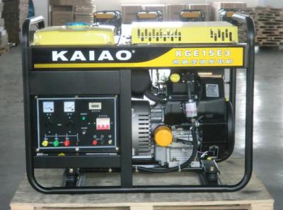 China KGE15E3 16kva Portable Gasoline Power Generator Three Phase With Digital Control Panel for sale