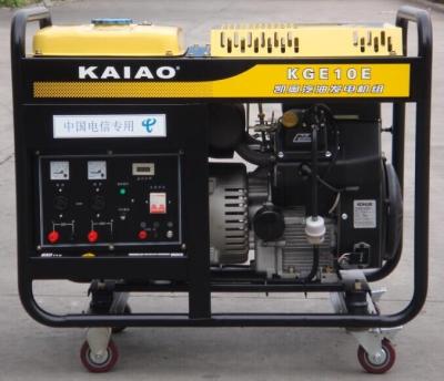 中国 10kva 元の米国コーラー エンジン 50HZ を搭載する 3 段階ガソリン発電機セット 販売のため