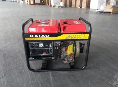 China Small 2000 Watt Diesel Generator Portable Fuel Efficiency 3000 rpm 50HZ 60HZ for sale