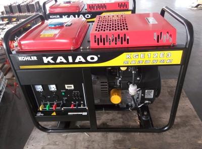 中国 12.5KVA AC 3000/3600rpm速度の三相コーラー ガソリン発電機セット 販売のため