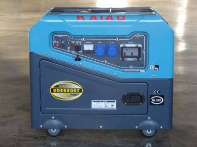 China Key Start Super Silent Type Diesel Generator With AVR For Hospital / School for sale