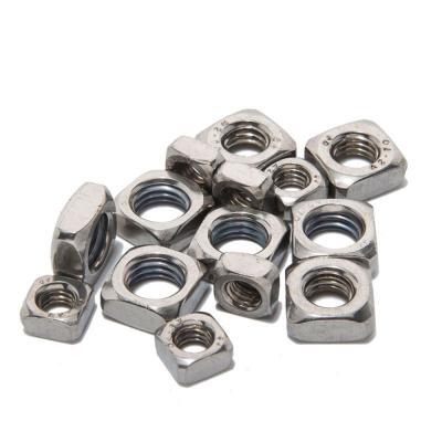 China High Quality Heavy Industry 201 Stainless Steel Square Pipes Cheap Square M6 Square Insert Nuts Fastener Connecting Nuts Head Bolt Nuts for sale