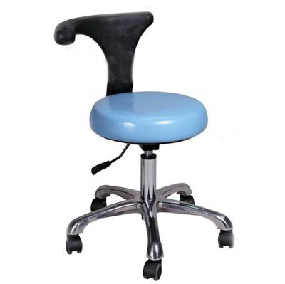 China Modern Dental Chair Swivel Medical Leather Swivel Rolling Stool High Back Ergonomic Dental for sale