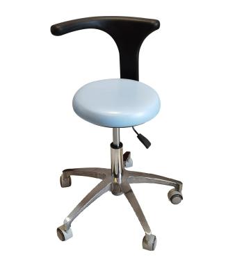 China Metal Hospital Clinic Armrest Physician Stool Dentist Stool Auxiliary Working Dental Chair for sale