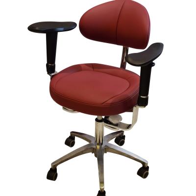 China Modern 300kg Passage Saddle Chair Weight Bearing Test Aluminum Dental Stool Chair for sale