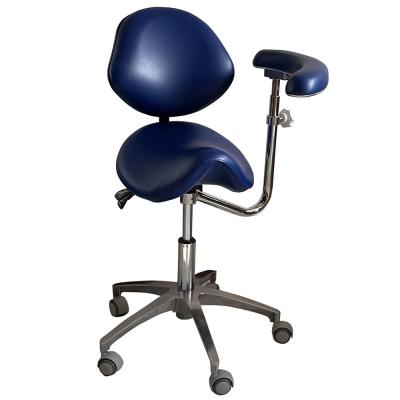 China Modern Dental Doctor Assistant Nurse Stool Hospital Microscope Stool Clinic Dentist Working Stool for sale