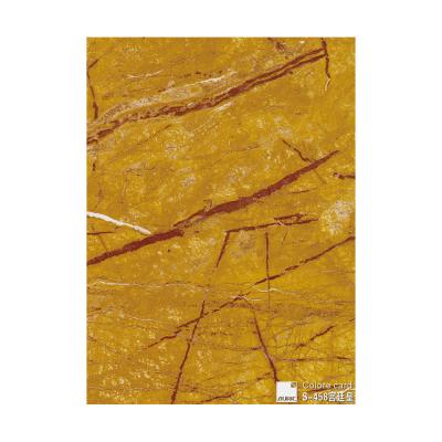 China Wall Space / Furniture Panel / Home Appliance Plate Yellow Marble Color Coated Aluminum Plain Plate Exterior Wall Roll Printed Aluminum Alloy Decorative Panel for sale