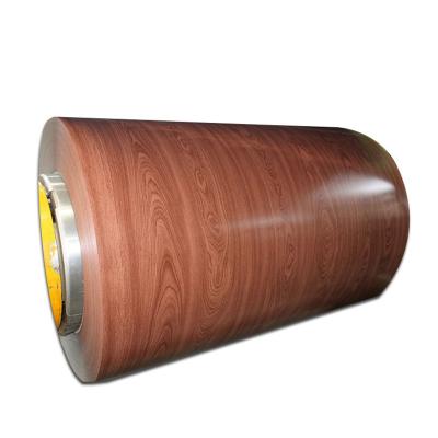 China Wall space/furniture panel/home appliance plate teak wood pattern prepainted sheet interior exterior decorative stainless steel household panel vcm PCM coated panel color for sale