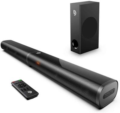 China Wireless System OEM 60W Subwoofer Heavy Bass Home Theater Soundbar Speaker For TV for sale