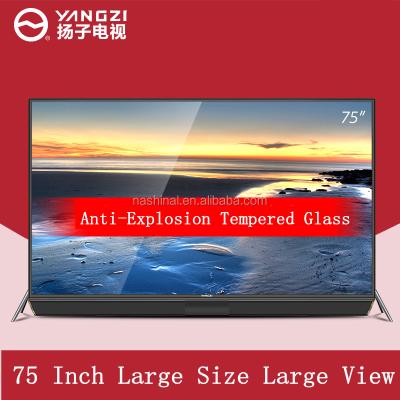 China Hotel TV 55 75inch Largest Size UHD 4K Wholesell Factory OEM SLIM Smart TV 65 Led Flat Screen CUREVED Televisions for sale