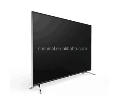 China Hotel TV DVB-T A+ Screen 4K 1+8G UHD Screen 75 Inch Smart LED TV With Sound Bar for sale