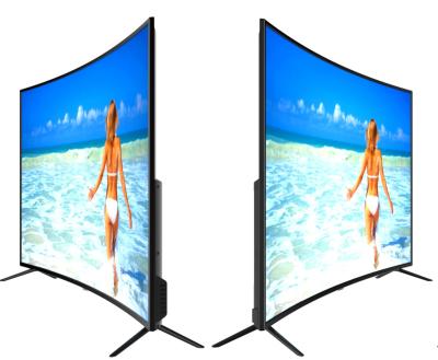 China 65 75 86 100 Inch Hotel TV 55 Led LCD Flat Smart TV CURVED Led TV for sale