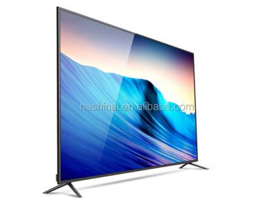 China Hot Sale Hotel TV Grade A+ Ultra DLED TV Panel 4K UHD Smart Splim 75