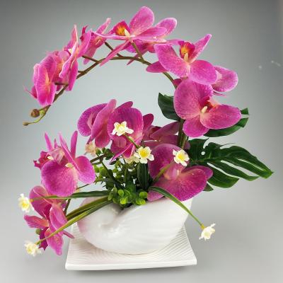 China CLASSIC Artificial Flower Arrangement Wholesalers Ceramic Vase for sale