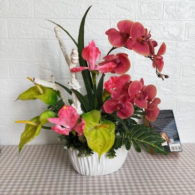 China Artificial Flower Arrangement Spring Festival Decoration in OEM/ODEM for Home or Farm 53CM*45CM*55CM for sale