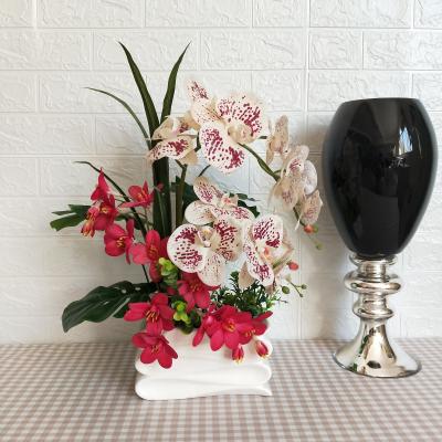 China 2021 best-selling wholesale artificial flower arrangement for shengshui good home docor 30cm*25cm*45cm for sale