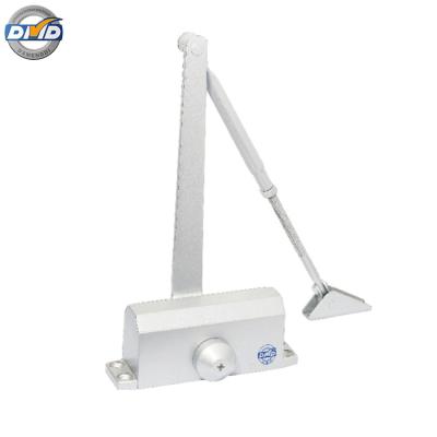 China Modern Hot Sale DMD061 Aluminum Alloy Door Catches With Sliding Arm Automatic Door Closer Hinge for sale