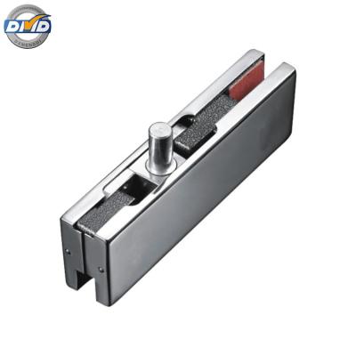 China DMD030 Modern high quality bathroom clip door accessories frameless glass patch fitting top flange for sale