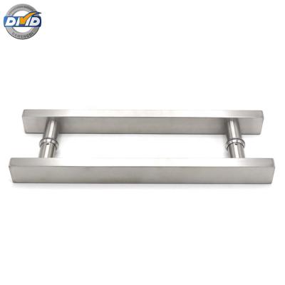 China Modern DMD104S Factory Stainless Steel Smart Pull Handle Privacy Large Glass Sliding Door Handles for sale