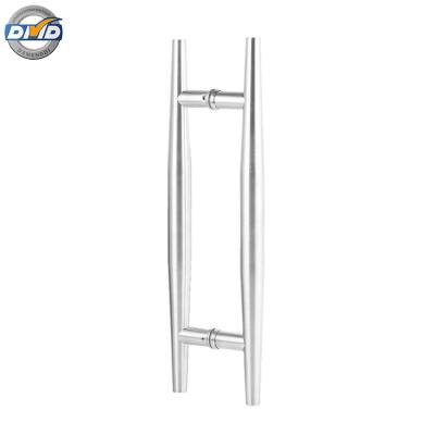 China Factory direct sales DMD9020 stainless steel large pull 201 modern marble glass door handle for sale