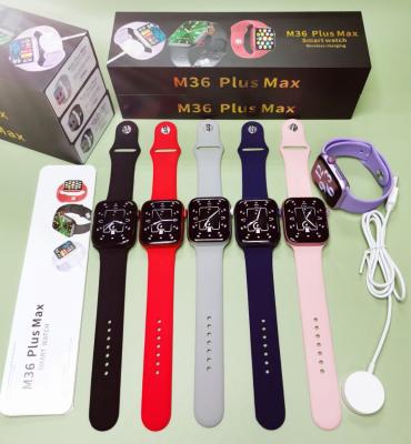 China Dropshipping touch screen M36 plus smartwatch 2021 reloj max new arrivals 6 series touch screen M36 PLUS max 1.82inch smart watch with game for sale