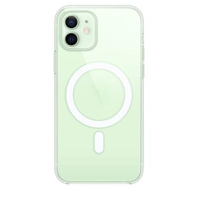 China Back Cover Safe Wireless Scratchproof Transparent Phone Magnetic Magnetic Backing Clear Case For iPhone Pro/12 Pro Max 12 for sale