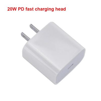 China New 20W Fast Mobile Phone 2021 USB-C Palladium Cube Power Adapter Type C Mobile Phones Charger For Apple Iphone 12 pro max for sale