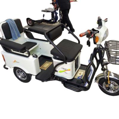 China CCC Certificate Open Body Small Open Wheels Three Wheels Electric Tricycle For Elder / Disabled Leisure for sale