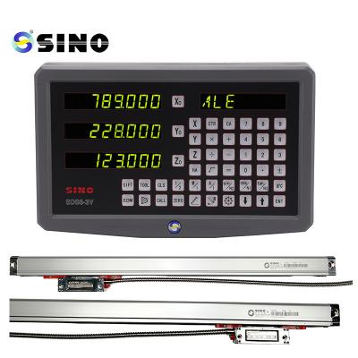 China SINO SDS 2-3VA Linear Digital Readout DRO Kit 3 Axis Digital Readout Scale Encoder For Milling Machines Te koop