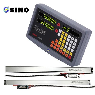 Cina SINO SDS 2MS DRO Kits Scale lineare di vetro per la fresatura del tornio TTL 2 Asse Sistema di strumenti di prova di lettura digitale in vendita