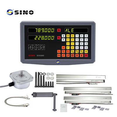 China 2 Axis SDS2MS SINO Lathe Digital Readout System AC 100-240V Multifunctional With Linear Scale For Lathe Mill for sale