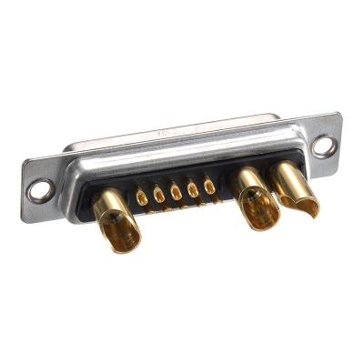 China Welding Type High Power D-SUB PCB Hardware Parts 13W3 Female Connector for sale